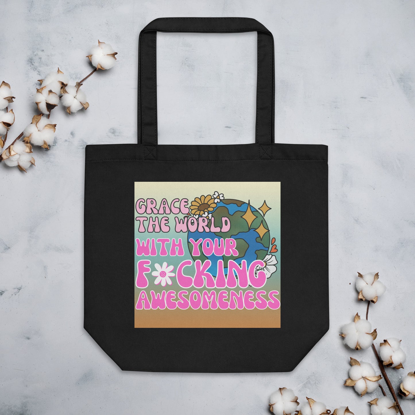 Grace The World Eco Tote - Awesomeness