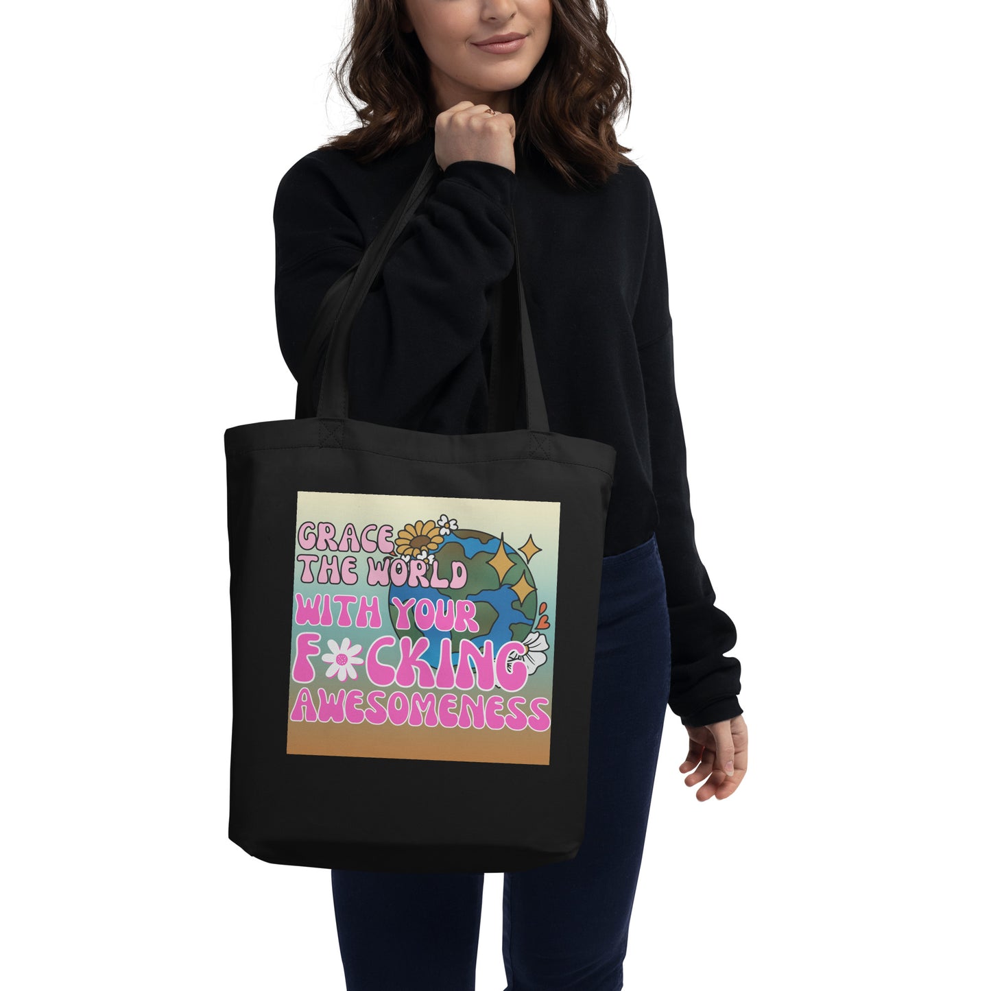 Grace The World Eco Tote - Awesomeness