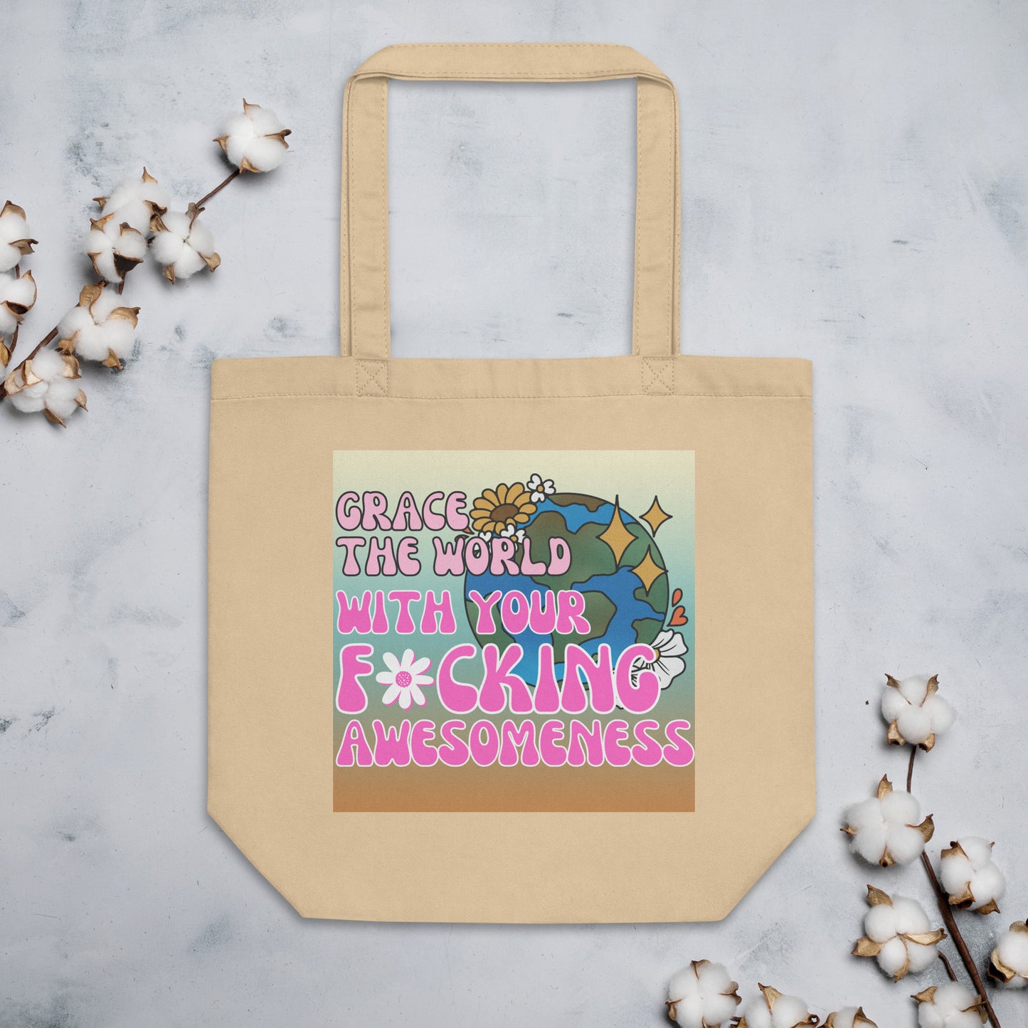 Grace The World Eco Tote - Awesomeness