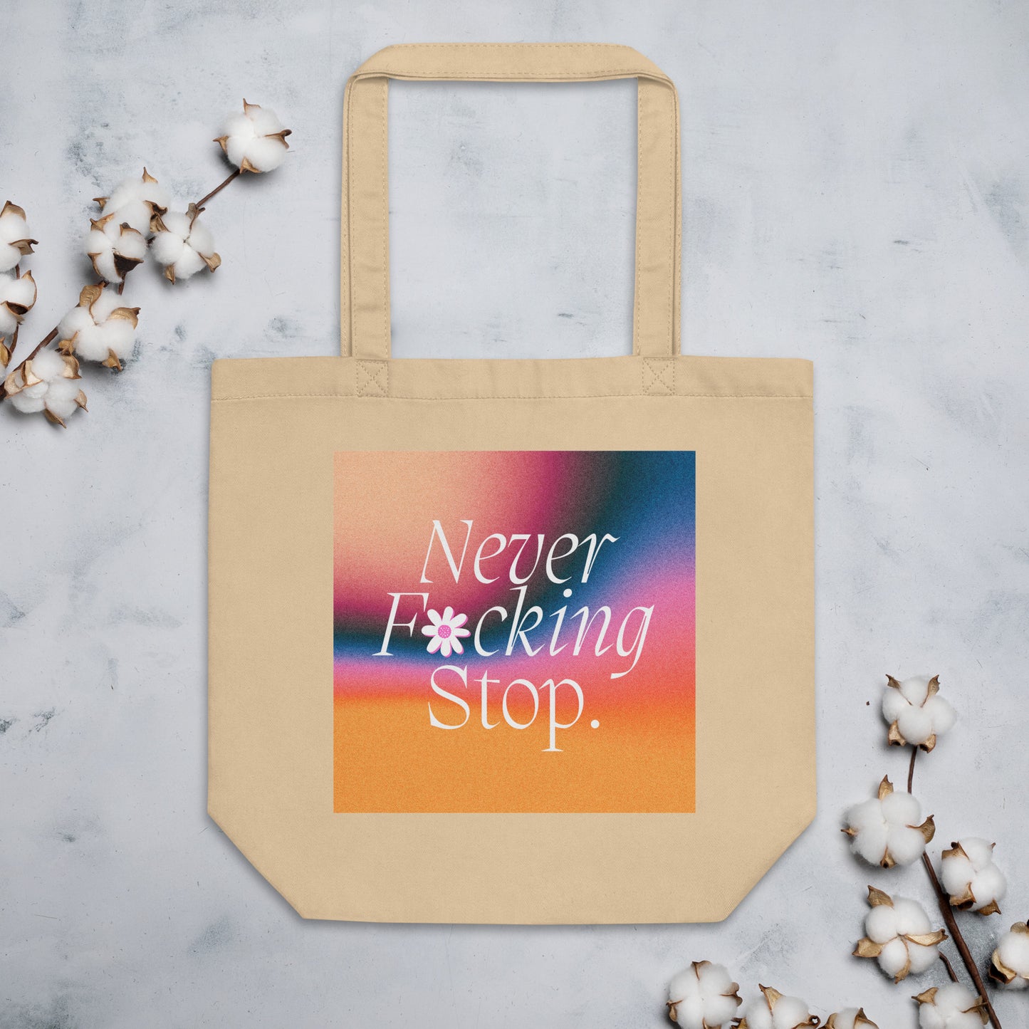 Never Stop Eco Tote