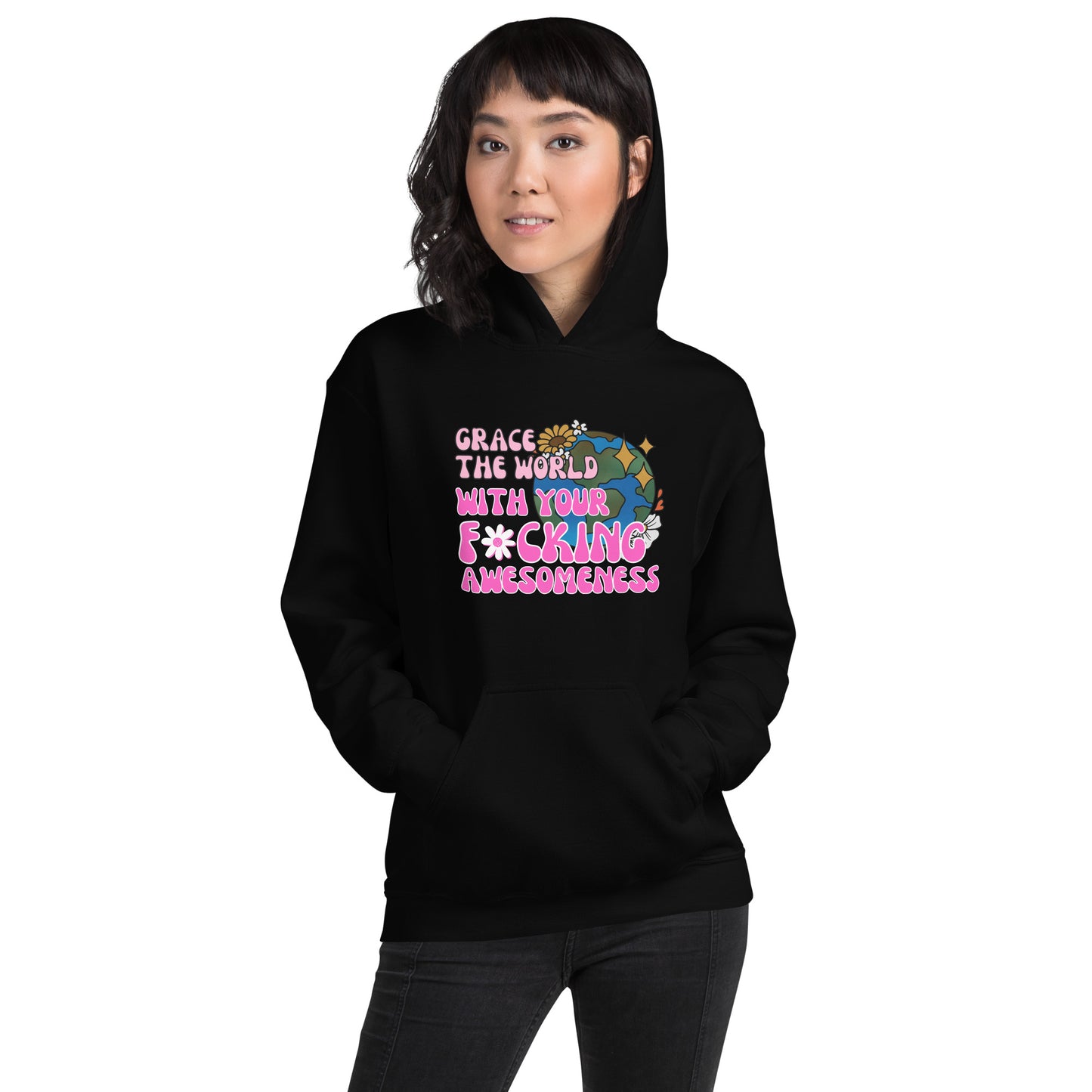 Grace The World Hoodie - Awesomeness