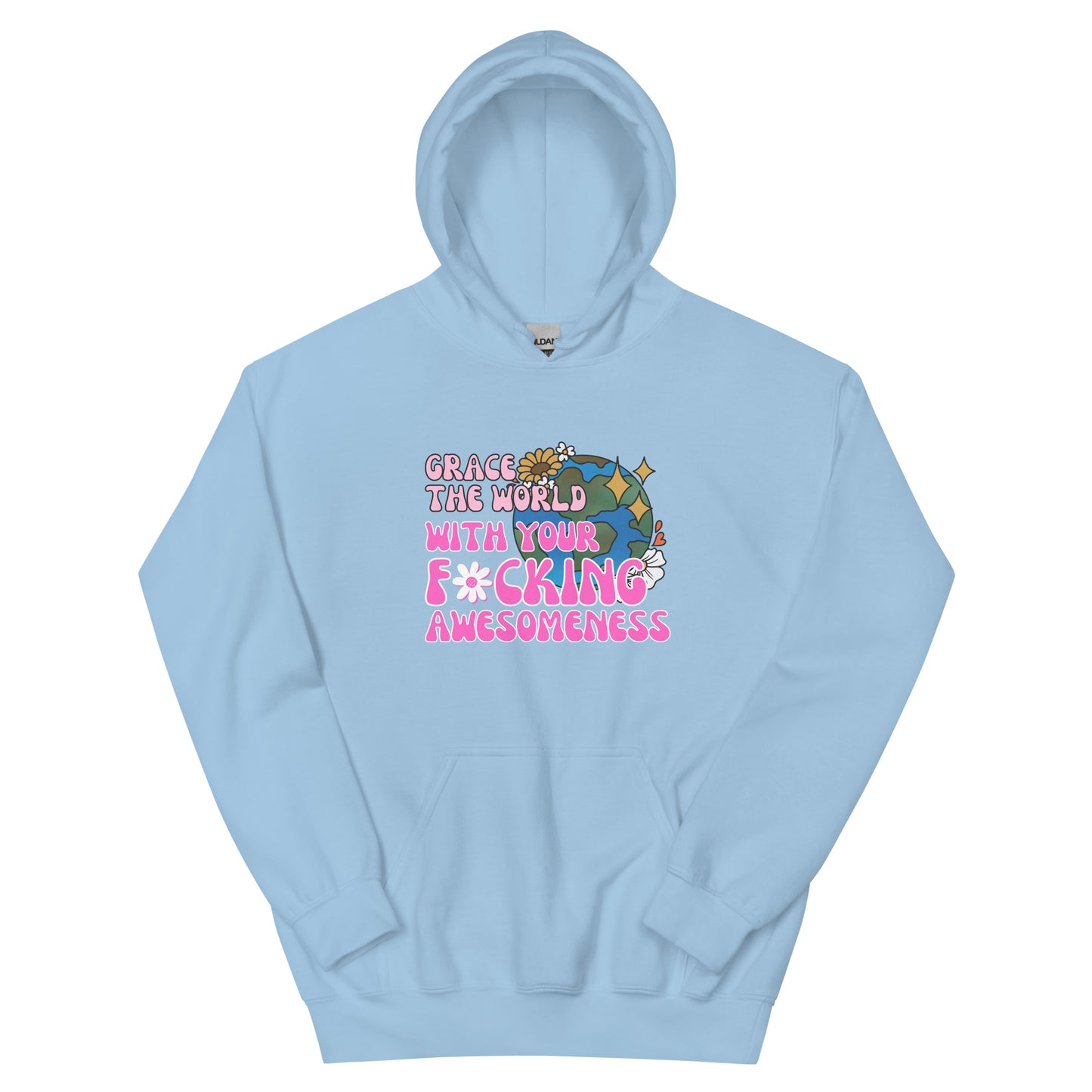 Grace The World Hoodie - Awesomeness