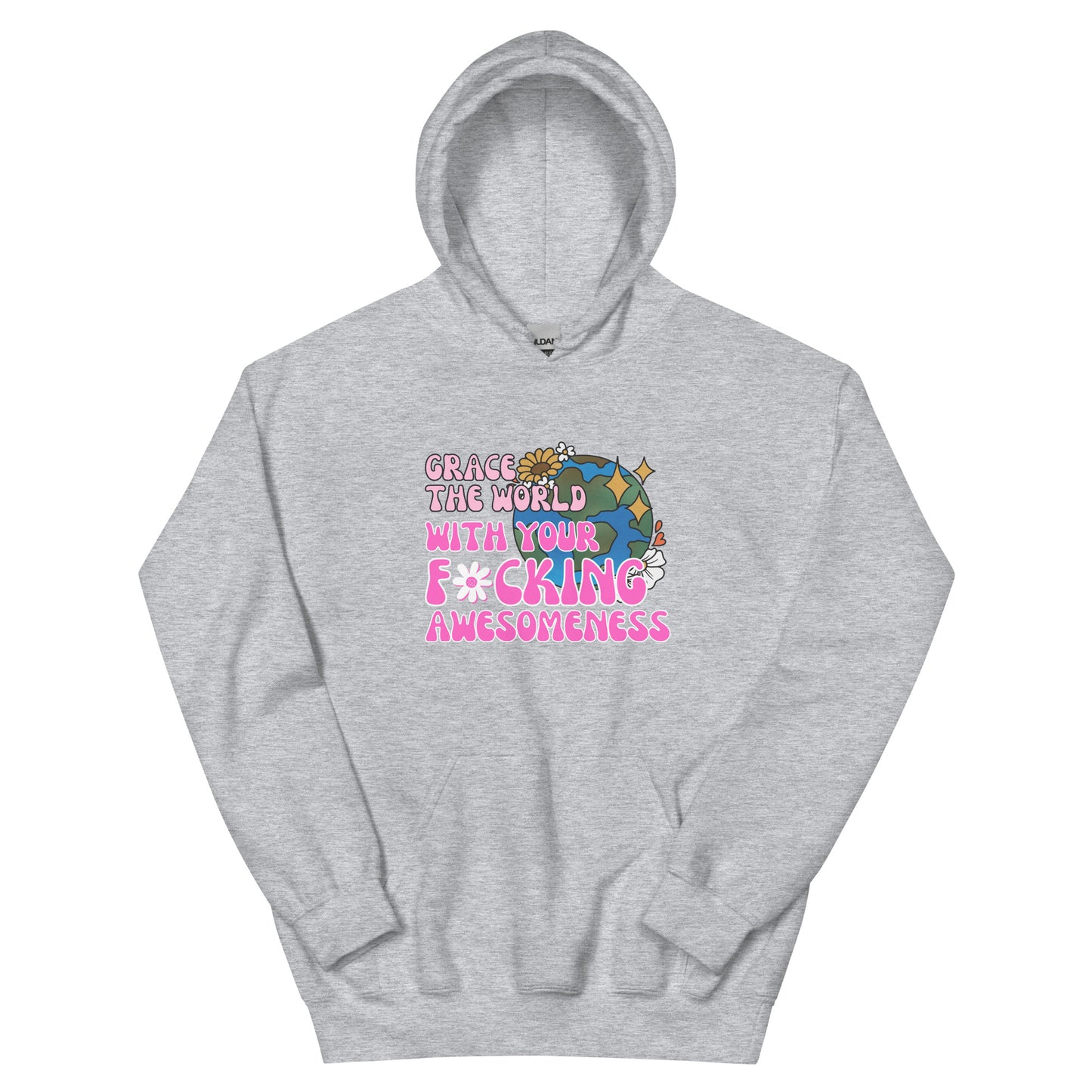 Grace The World Hoodie - Awesomeness