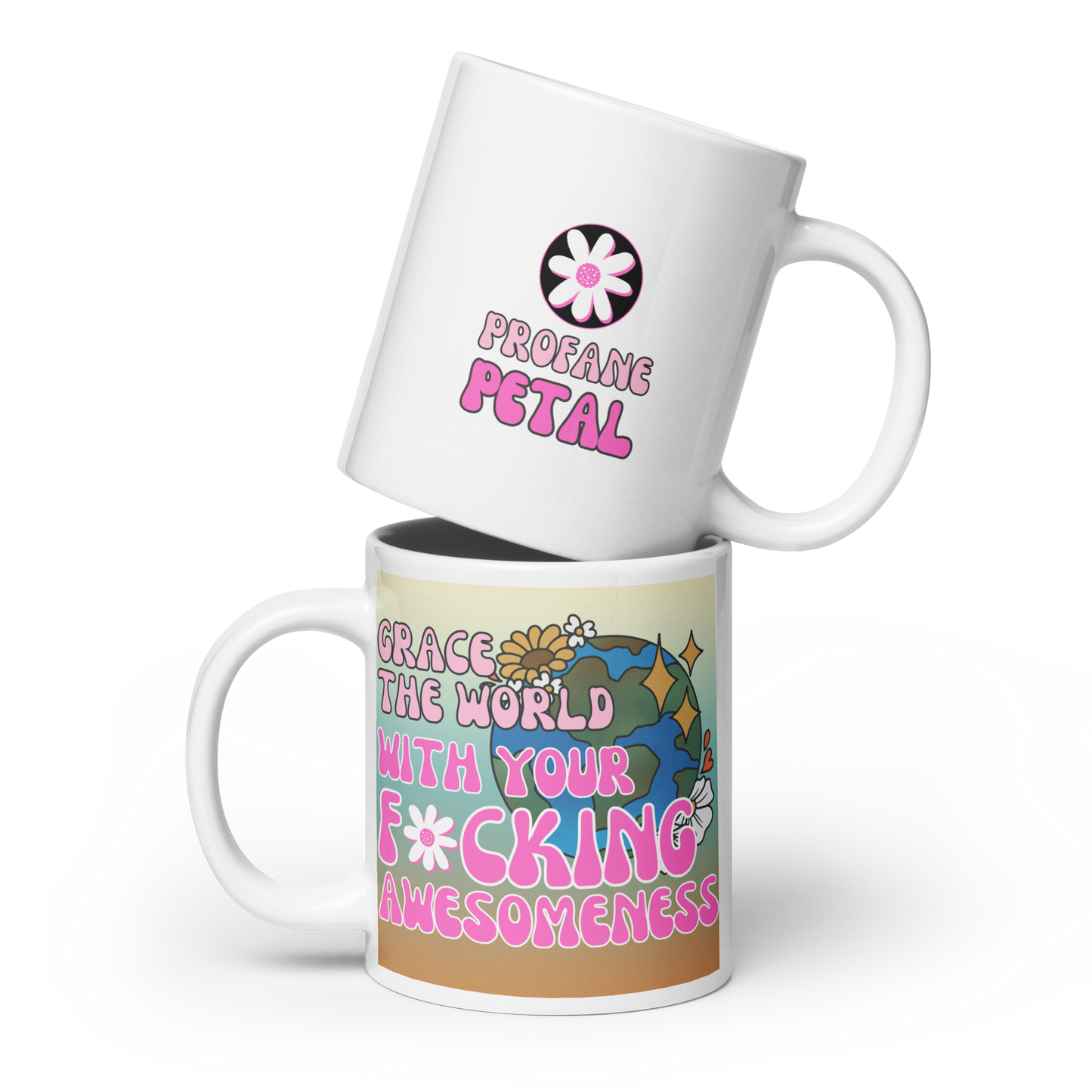 Grace The World 20 Oz. Mug - Awesomeness